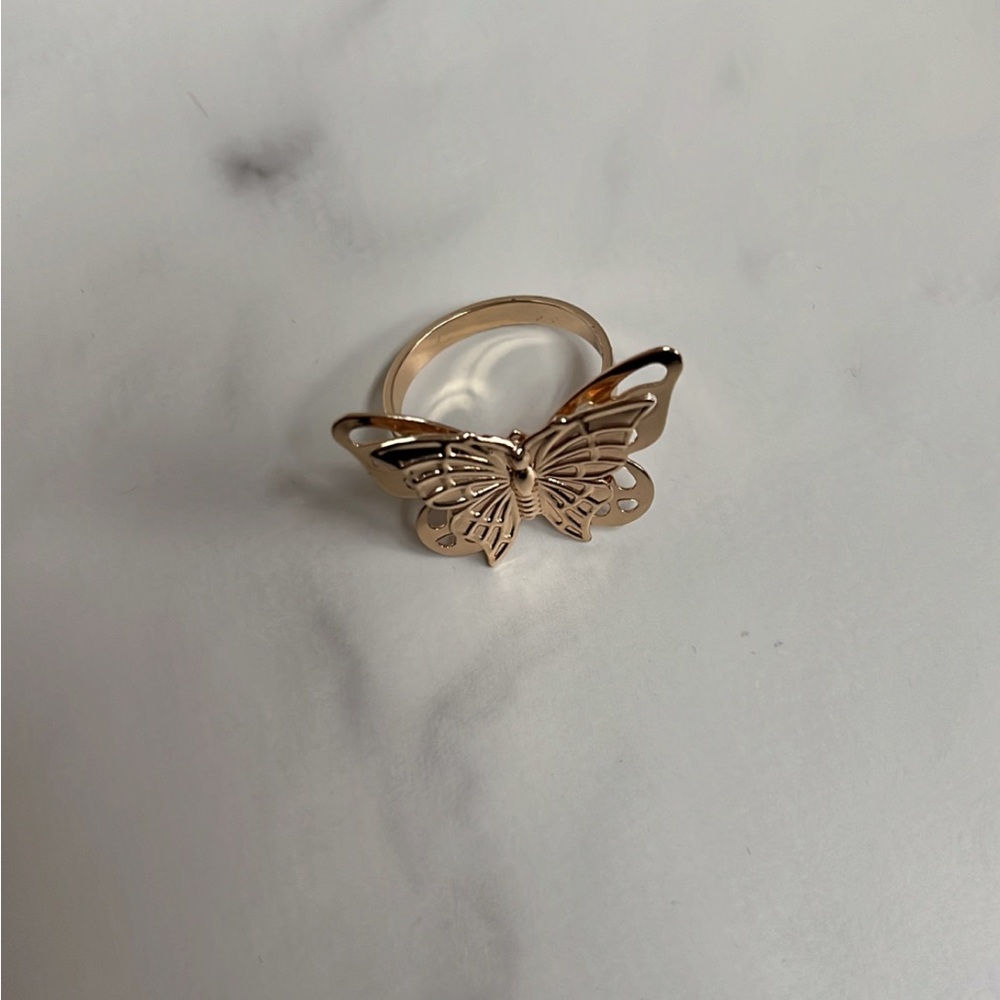 New butterfly gold bracelet